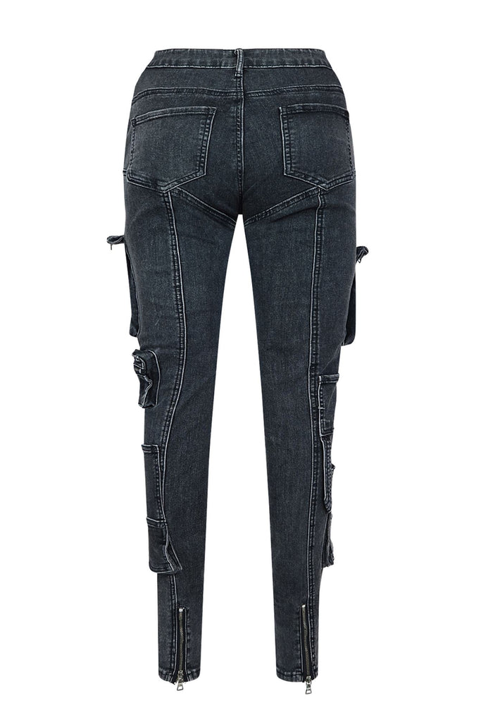 Shannon Cargo Washed Skinny Jeans jeans EDGE 