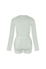 Heart It Sweater Top &amp; Shorts SET matching sets EDGE 