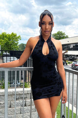 Geisha Mini Dress - Black - KNOWSTYLE - EDGE - EDGEONLINESTORE