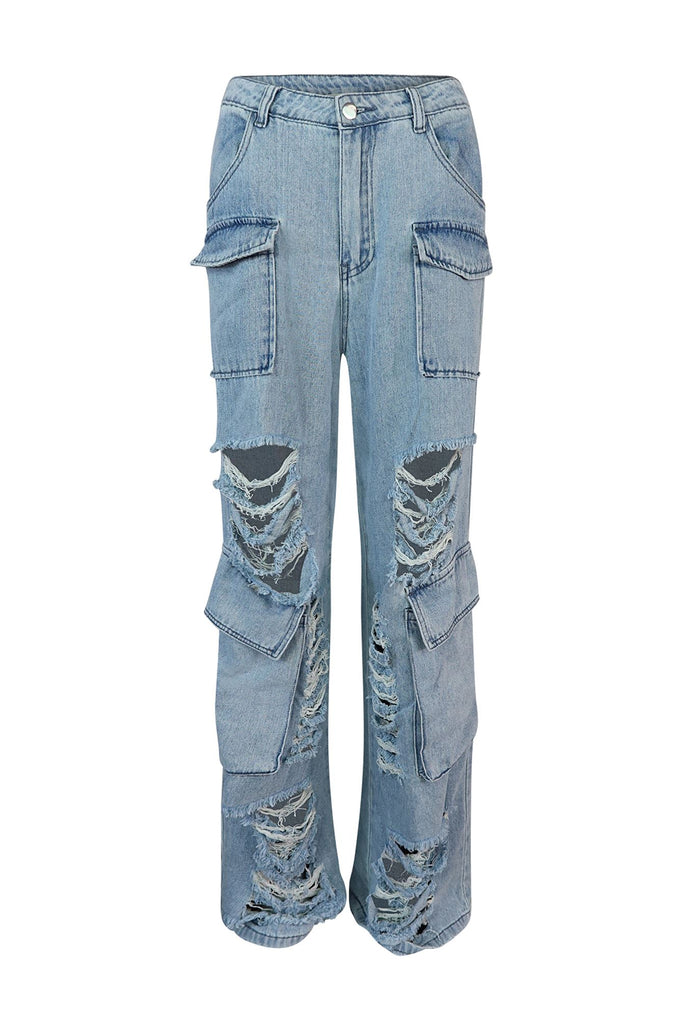 Find Me Outside Baggy Jeans jeans EDGE Small Medium Wash 