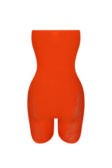 Celina Hallow Out Seamless Tube Romper Rompers + Jumpsuits EDGE 