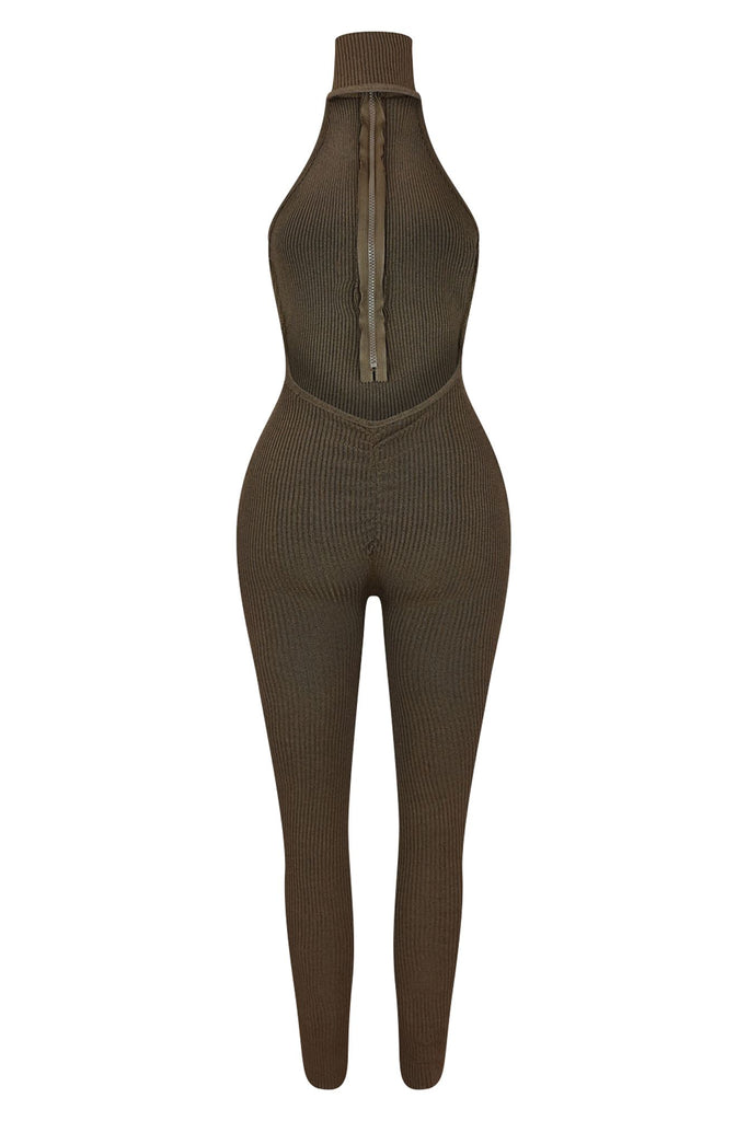 New Type Ribbed Knit Jumpsuit Rompers + Jumpsuits EDGE 