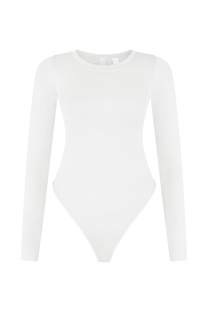 Soft Smooth Long Sleeve Bodysuit Bodysuit EDGE Small/Medium White 