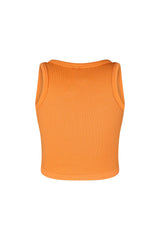 Hallie Basic Ribbed Tank Top Crop Top EDGE 