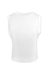Soft Basic Smooth Muscle Top - White - EDGEbyKS