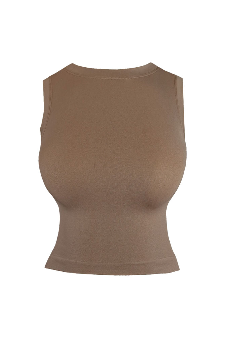 Soft Basic Smooth Muscle Top - Pale Rose - EDGEbyKS