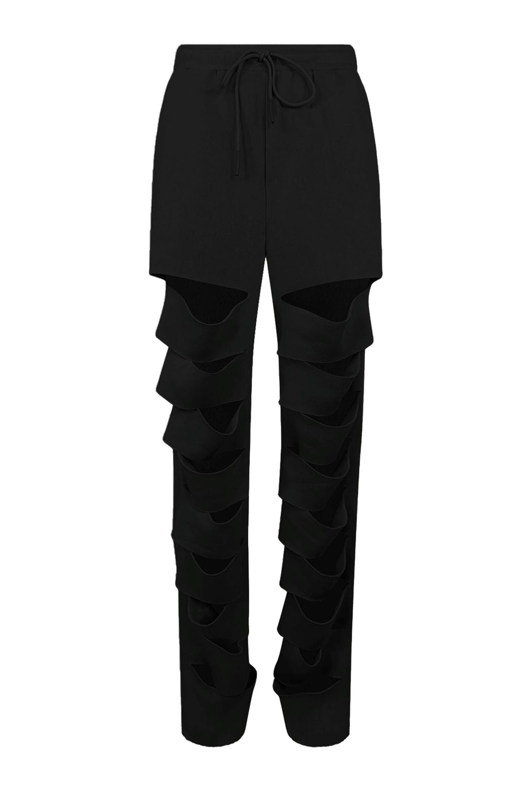 This Is Me Cutout Pants pants EDGE Small Black 