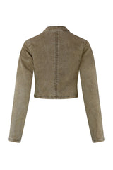 Lover Girl Washed Graphic Jacket Outerwear EDGE 