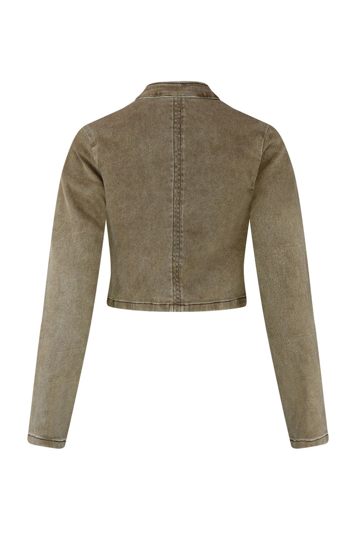 Lover Girl Washed Graphic Jacket Outerwear EDGE 