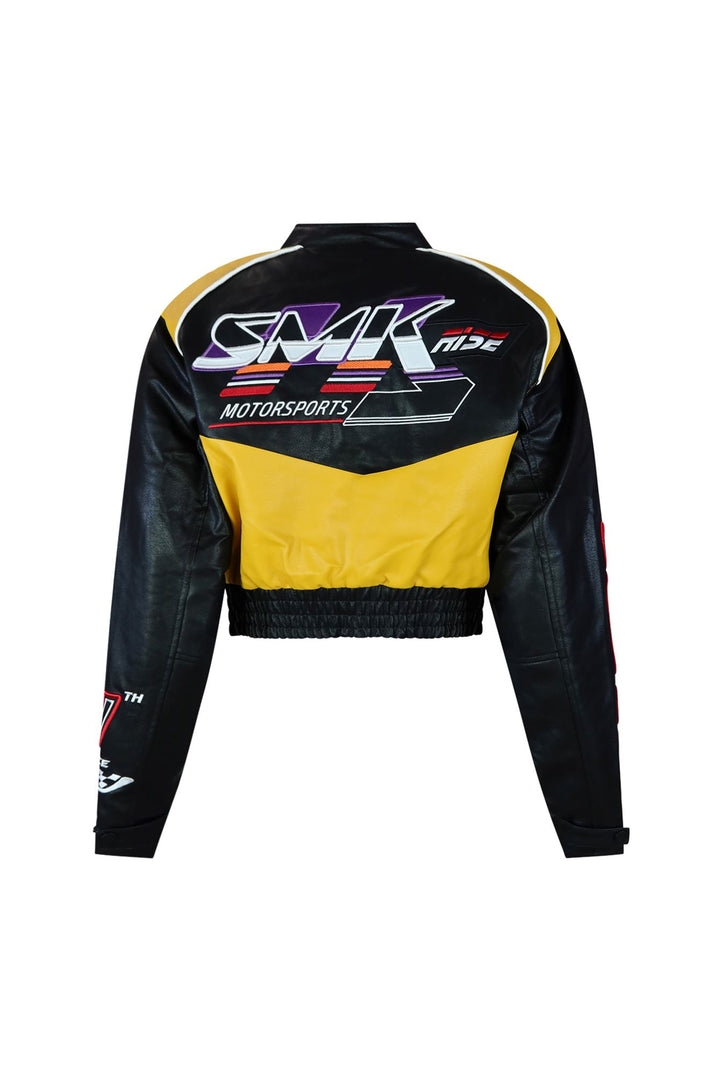 Motorsport PU Leather Jacket Outerwear EDGE 