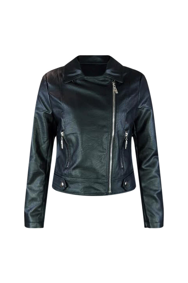 Erase You PU Leather Jacket Outerwear EDGE 