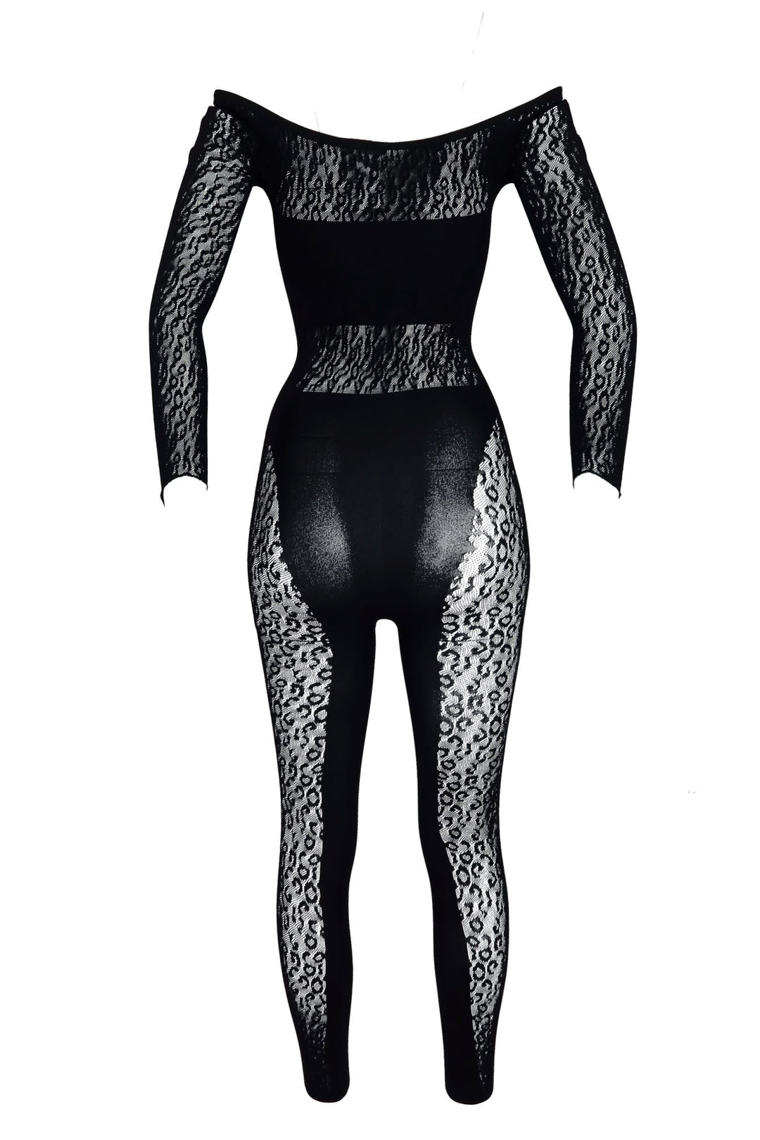 Candice Hallow Out Pearl Off Shoulder Jumpsuit jumpsuit EDGE 