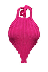 Bahama Knit Top - Pink - KNOWSTYLE - EDGE - EDGEONLINESTORE