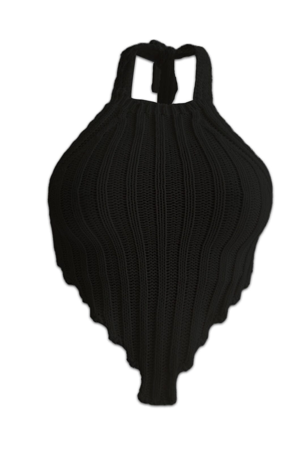 Bahama Knit Top Apparel & Accessories KNOWSTYLE Small Black 
