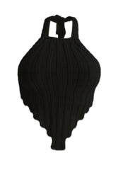 Bahama Knit Top Apparel &amp; Accessories KNOWSTYLE Small Black 