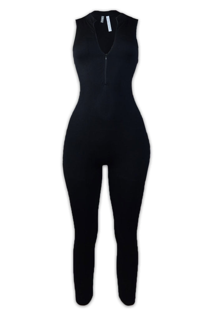 Nyx Soft Basic Jumpsuit - Black - EDGEbyKS