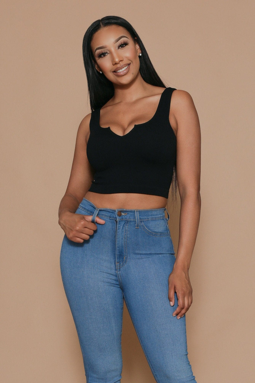My Everything Tank Crop Top-SM-Black-KNOWSTYLE
