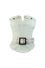 Vanilla Cargo Tube Top - Cream - EDGEbyKS