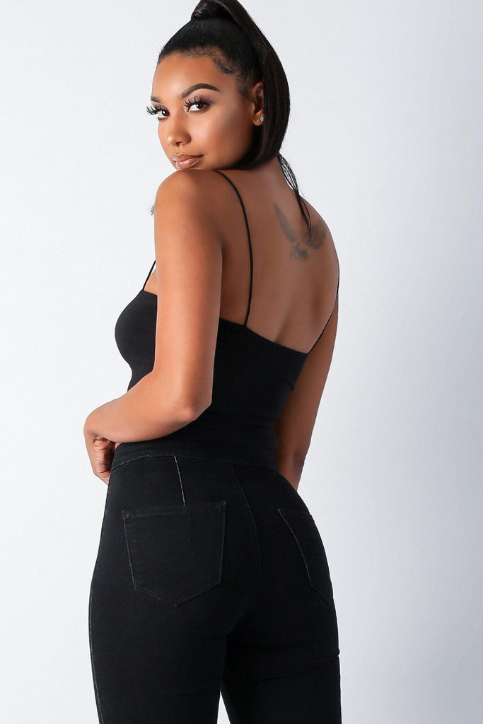 Touch by Touch Cami Tube Crop Top - Black - KNOWSTYLE - EDGE - EDGEONLINESTORE